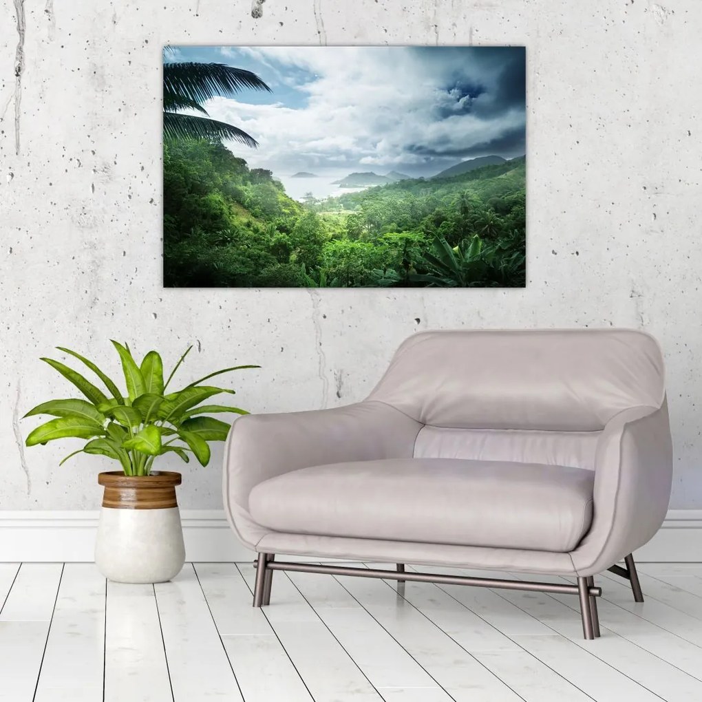 Tablou -Jungla din Seychelles (90x60 cm)