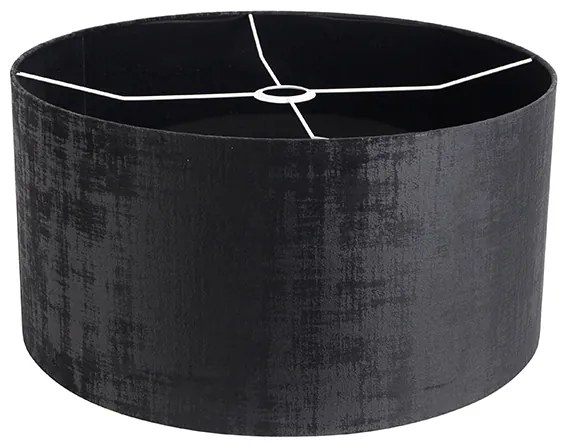 Abajur din catifea negru 50/50/25