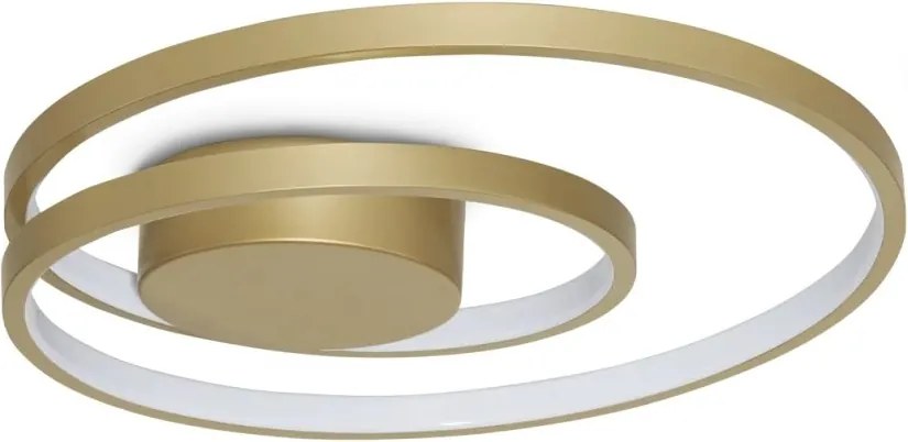 Plafoniera LED design circular OZ PL D040 ON-OFF OTTONE 3000K