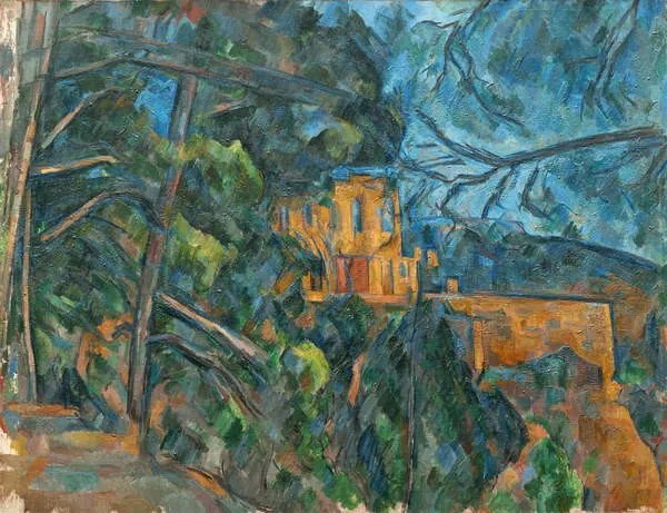 Paul Cezanne - Artă imprimată Chateau Noir, 1900-04, (40 x 30 cm)