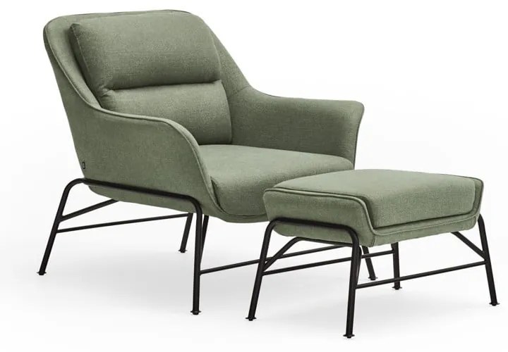 Taburet Teulat Sadira, verde - gri