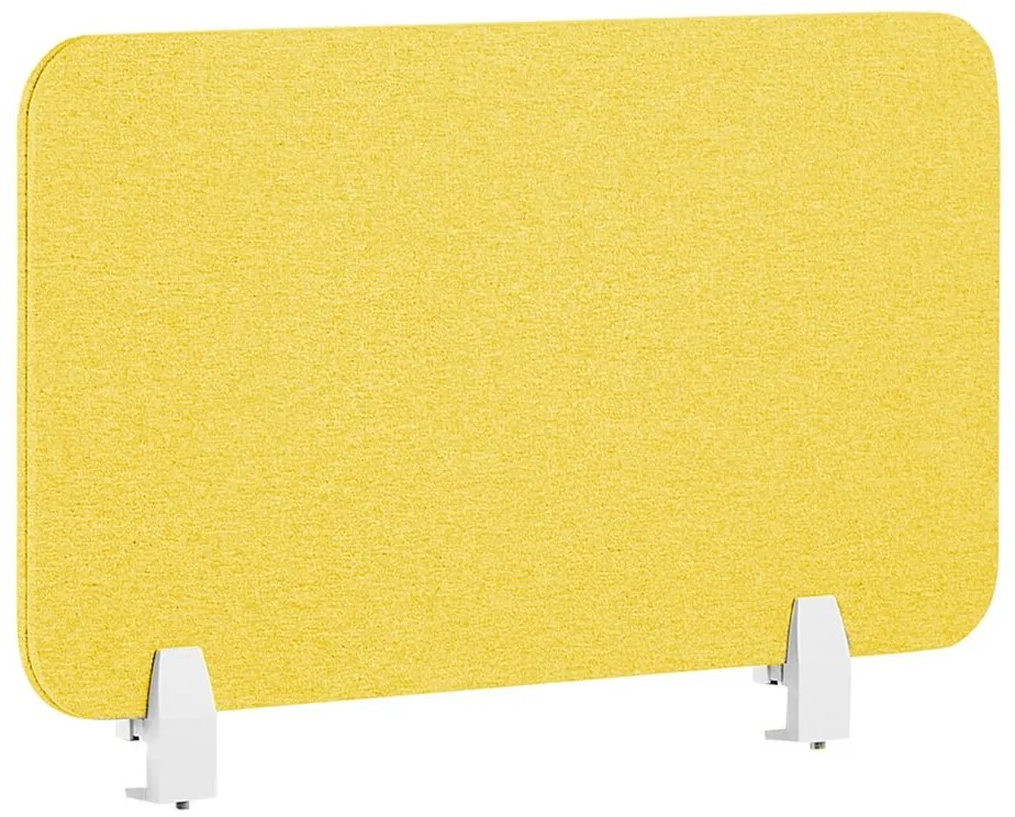 Panou separator birou 72 x 40 cm Walda (galben) . 1076542