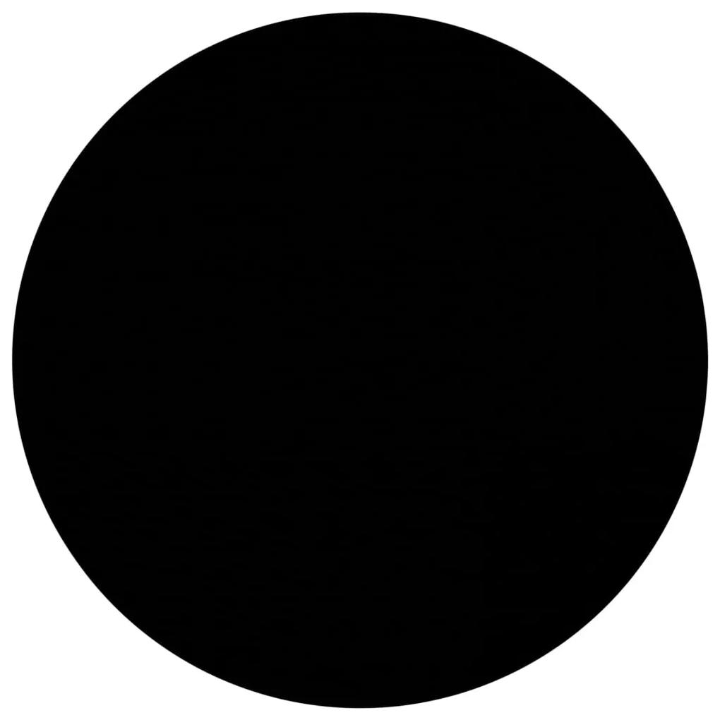 Masa de cafea, negru, 40 cm, sticla securizata 1, Negru