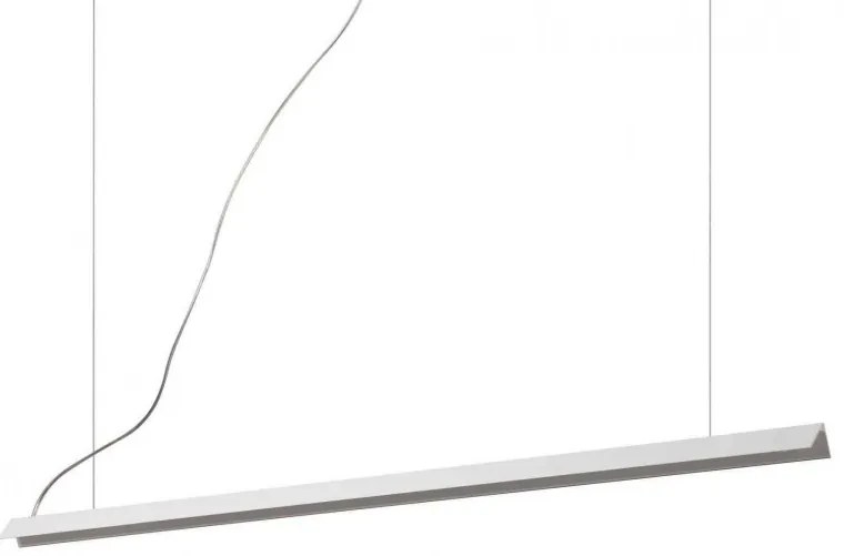 Lustra LED moderna design liniar V-LINE SP BIANCO