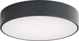 Brilagi - Plafonieră pentru baie cu senzor CLARE 3xE27/24W/230V Ø 40 cm antracit IP54