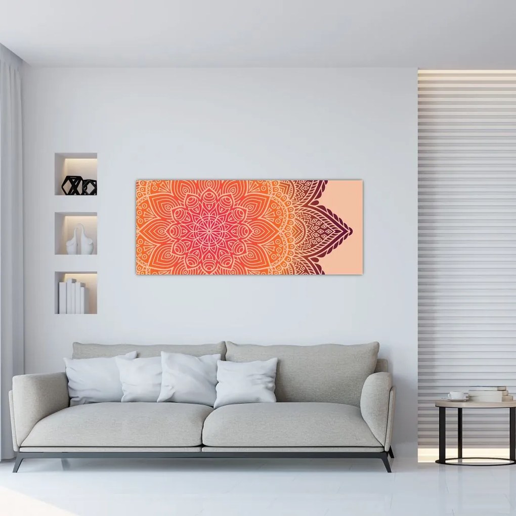 Tablou - Mandala artă (120x50 cm)