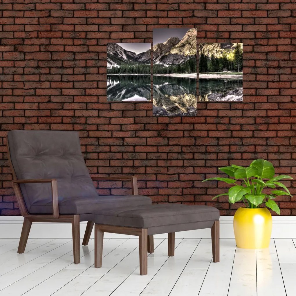 Tablou cu lac montan (90x60 cm)