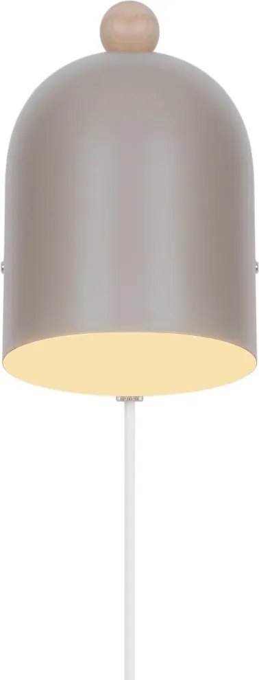 Aplica de perete design nordic Gaston maro deschis