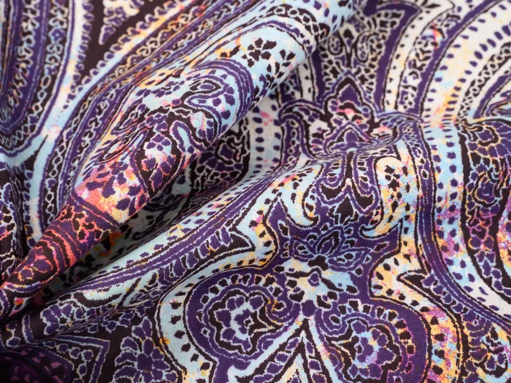 Lenjerie de pat din microfibra violet CHANTAL Dimensiune lenjerie de pat: 70 x 80 cm | 140 x 200 cm