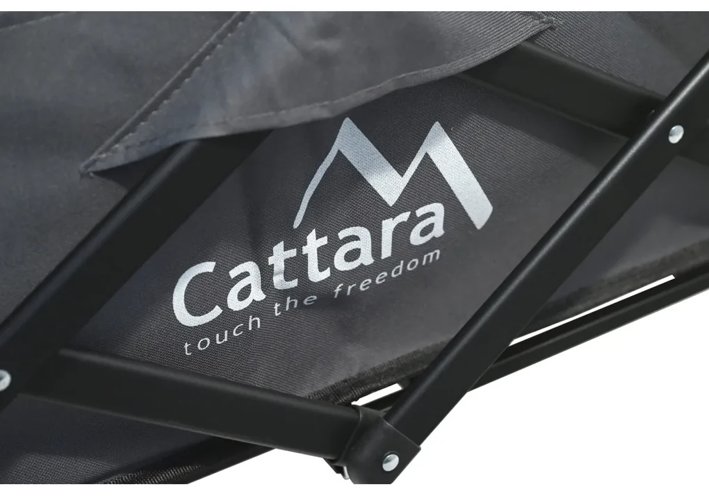 Cattara 13703 Cărucior pliabil pentru campingTrogir Pic colo, 94 x 77 x 54 cm, S