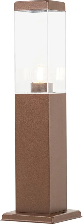 Lampa inteligenta de exterior maro rugină 45 cm incl. P45 - Malios