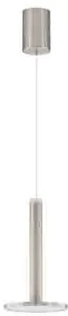 Lustra / Pendul LED modern design minimalist PALENCIA nickel