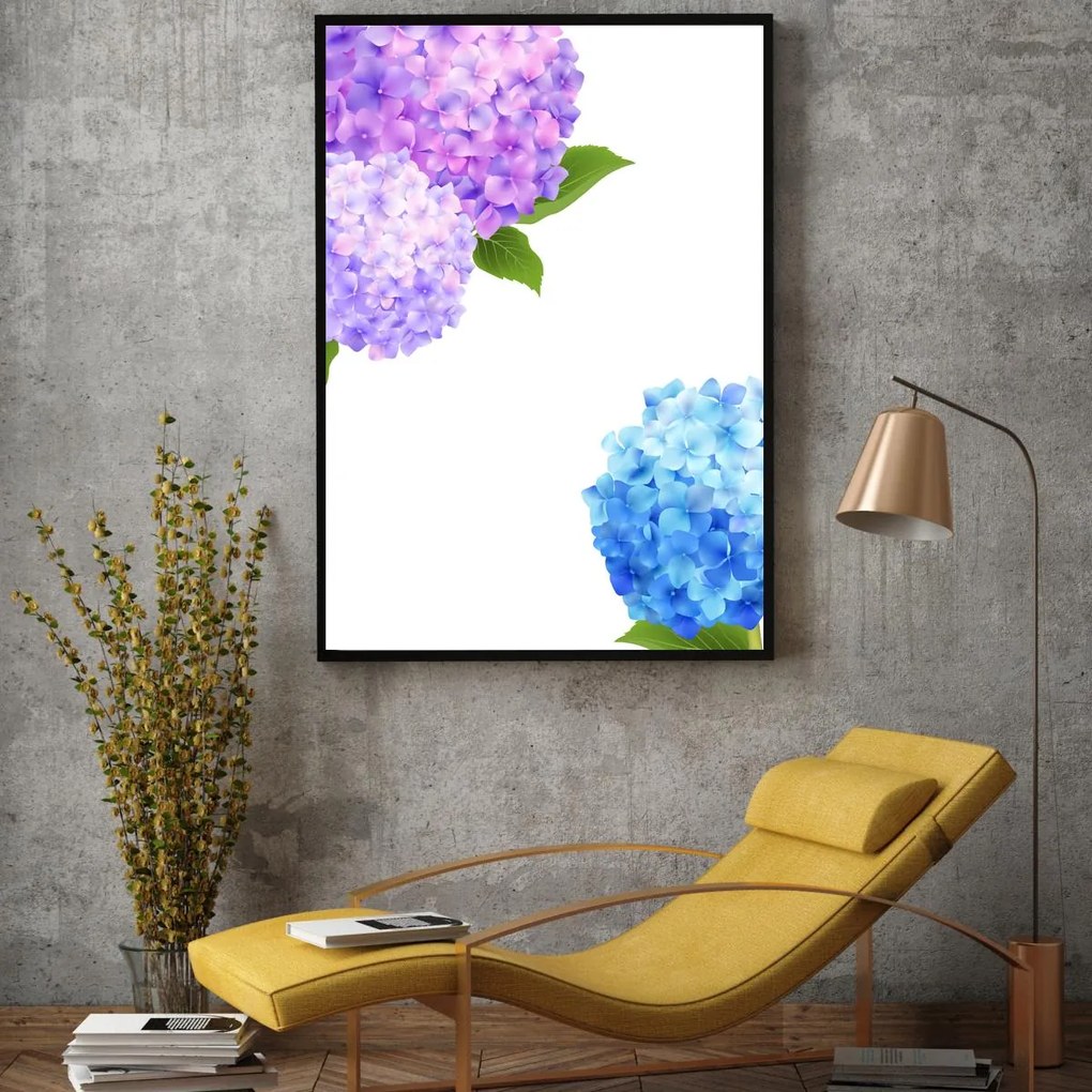 Poster - Hortensie (A4)