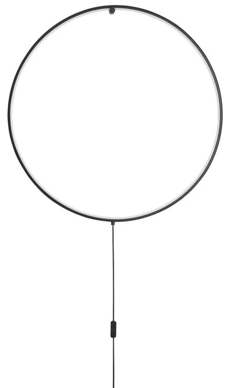 Aplica perete LED design modern decorativ Ring 79cm NVL-9108311
