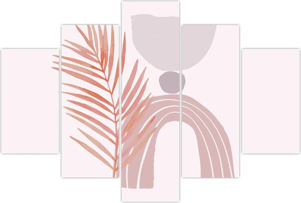 Tablou - Minimalism violet N⁰1 (150x105 cm)