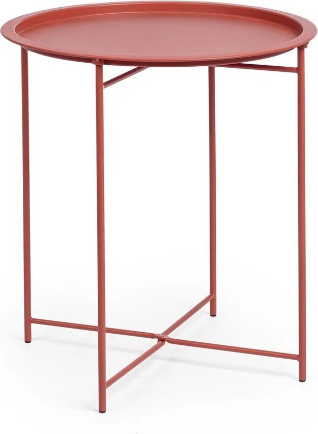 Măsuță de grădină rotundă din oțel ø 46 cm Austin – Bizzotto