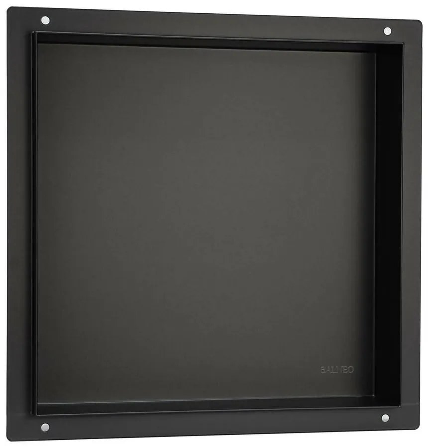 WALL-BOX NO RIM BLACK 300x300x 70      EAN 5903943983704
