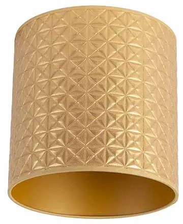 Abajur auriu 25/25/25 design triunghiular