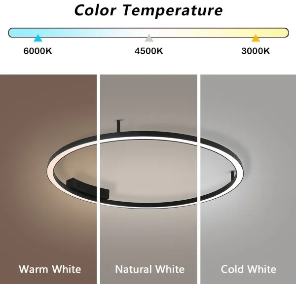 Plafonieră LED dimabilă Immax NEO 07246-80 FINO LED/55W/230V 80cm Tuya + telecomandă