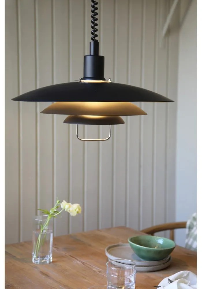 Lustră Markslöjd Kikrenes, ø 48 cm, negru