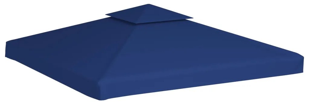 Copertina rezerva acoperis pavilion, albastru, 3x3 m, 310 g m  ²
