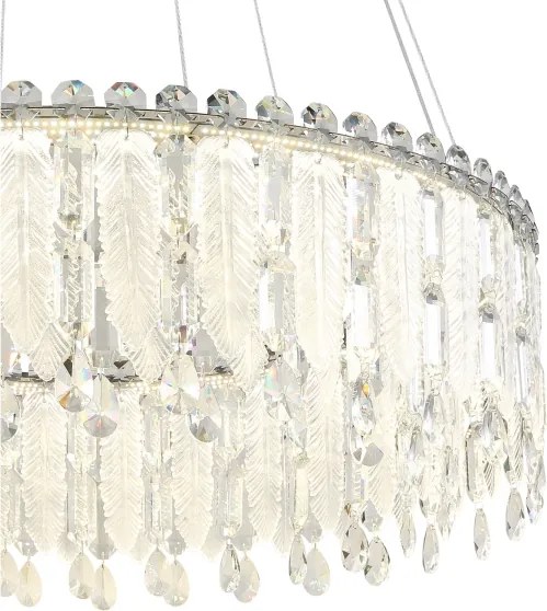 Globo 67176-78 - Lustru LED suspendat pe cablu KLUNKA LED/78W/230V 2700-6000K + telecomandă
