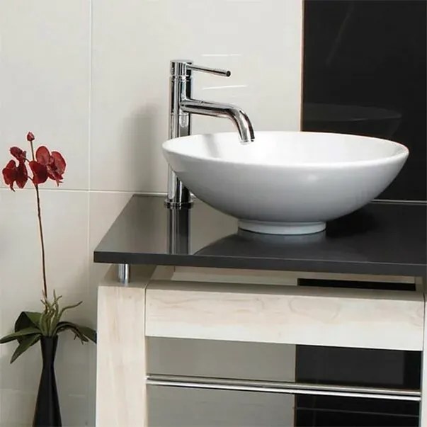 Lavoar pe blat Rak Ceramics Diana rotund 45.5 cm