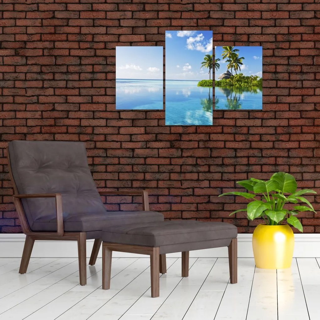 Tablou - Insula tropicală (90x60 cm)