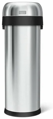 Coș de gunoi pentru spații comerciale Simplehuman 50 l, oțel inoxidabil