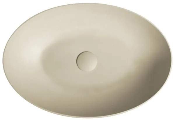 Sapho - Lavoar pentru montaj pe blat FORMIGO 60x40 cm, beton/bej