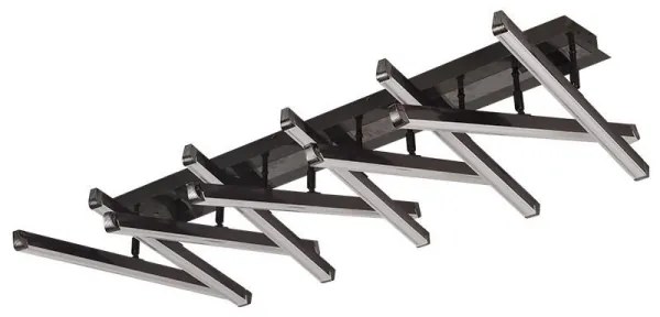 Lustră LED dimabilă aplicată LED/125W/230V 3000-6500K + telecomandă