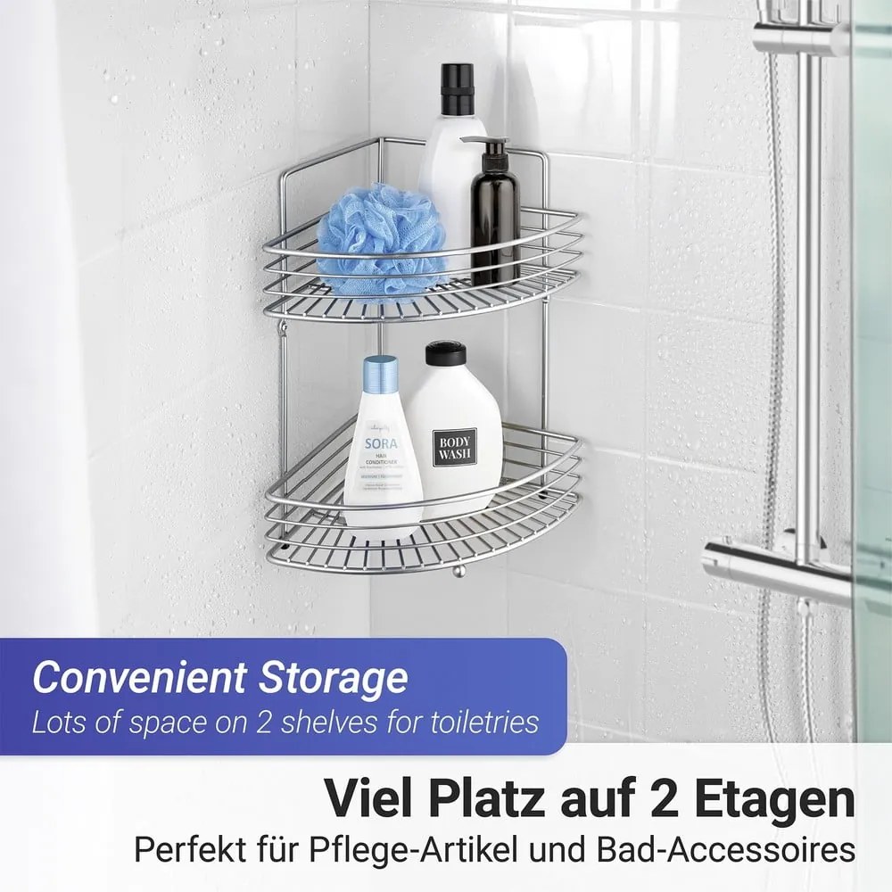 Raft colțar pentru baie Wenko Milano