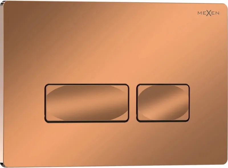 Mexen Tex 04 buton de spălare, aur roz lucios - 6104-09