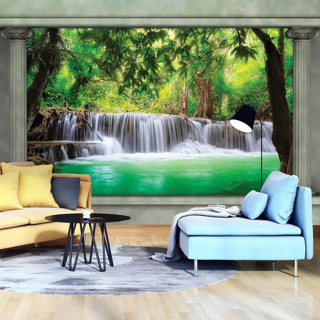Fototapet - Cascada magică (152,5x104 cm)