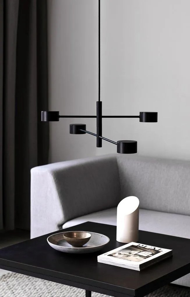 Lustra LED cu 4 brate design nordic Clyde 2010803003 NL
