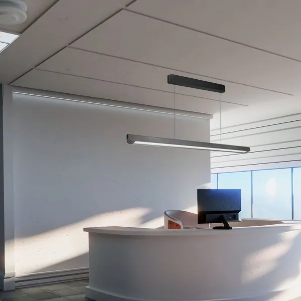 Lustră LED pe cablu LED/36W/230V 3000/4000/6400K antracit