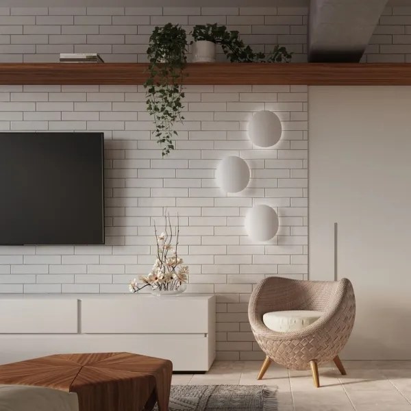 Aplică SENSES 2xG9/40W/230V albă Sollux SL.0934