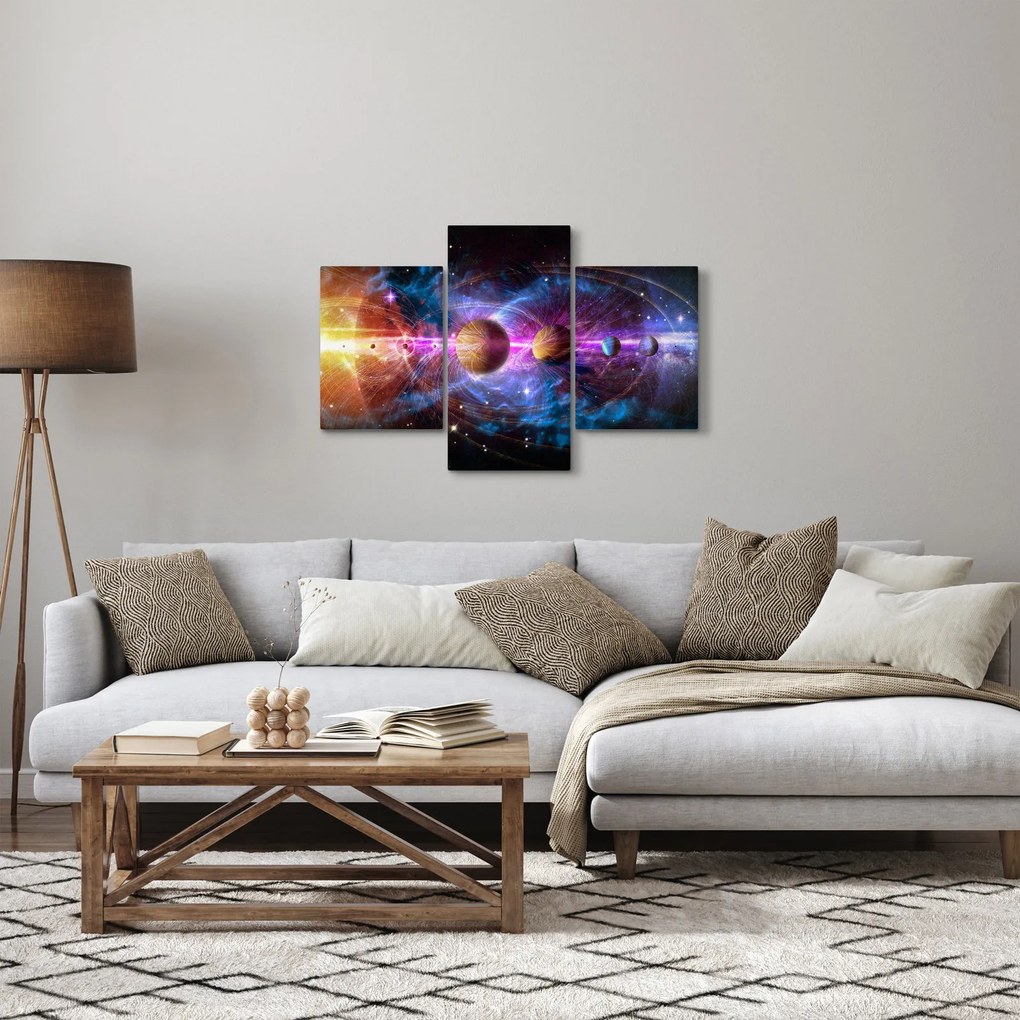 Tablou - Sistemul solar (90x60 cm)
