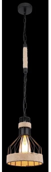 Lustră pe lanț Globo 15675H HALIA 1xE27/60W/230V