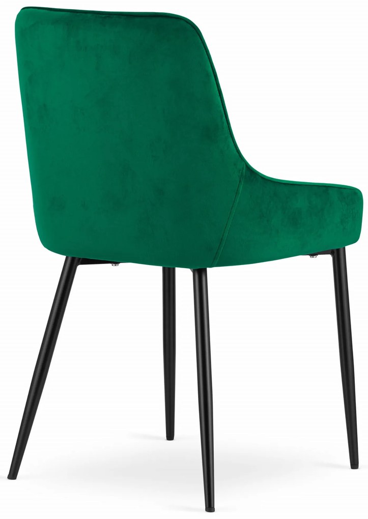 Scaun catifea MONZA verde