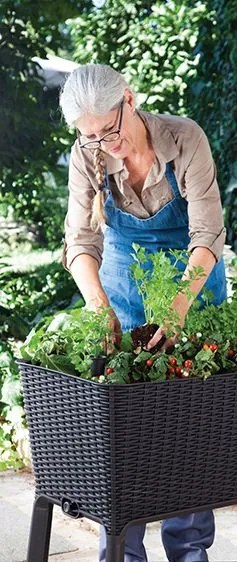 Ghiveci EASY GROW, antracit