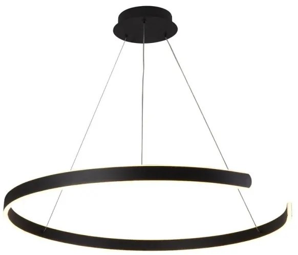 Lustră LED dimabilă pe cablu LED/100W/230V 3000-6500K + telecomandă