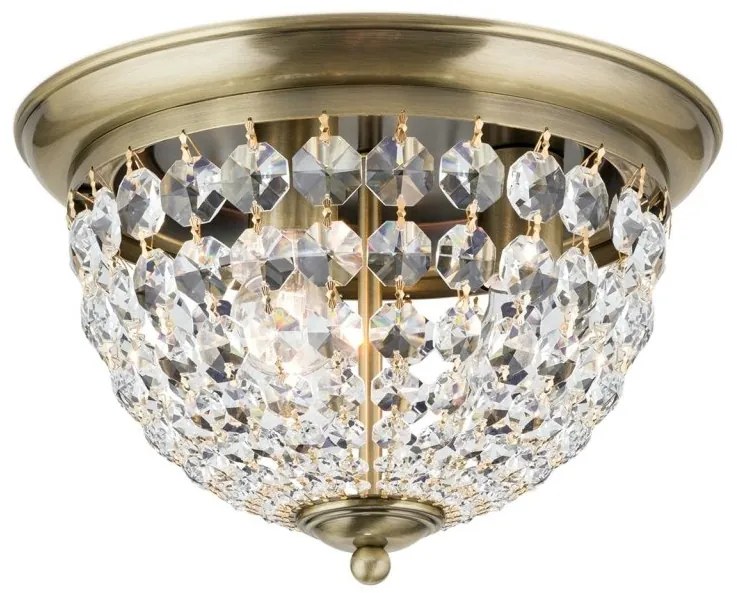 Plafoniera cristal Asfour design elegant lux PLAFOND D-35cm alama