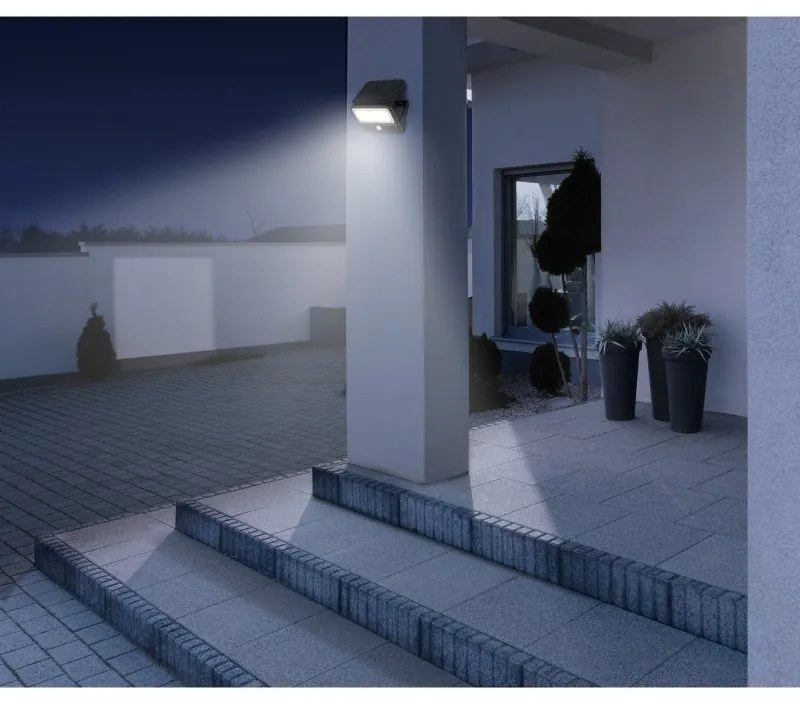 Lampa solara LED 36500 GL, 4W, 400lm, senzor, IP54, 4000K