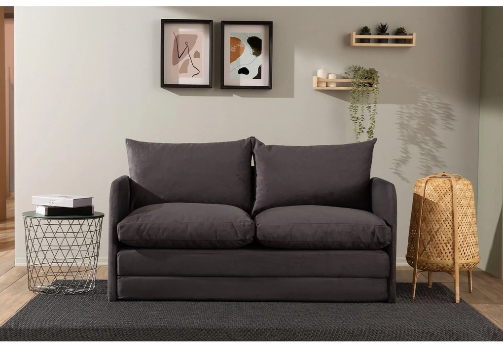 Canapea extensibilă Sagoretti XL (gri). 1107019