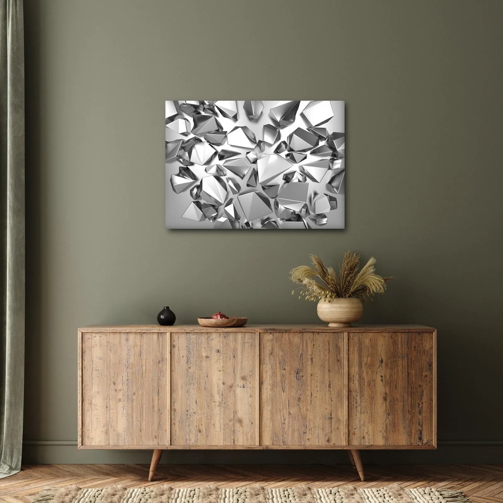 Tablou cu abstracție 3D (70x50 cm)