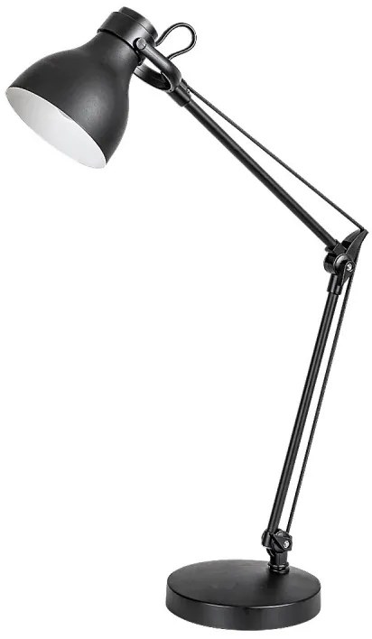 Veioza / Lampa de birou din metal Carter negru