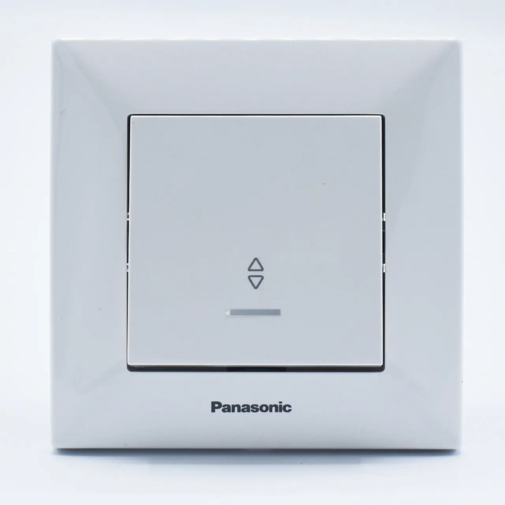 Intrerupator cap scara cu led Arkedia Panasonic, ST, alb