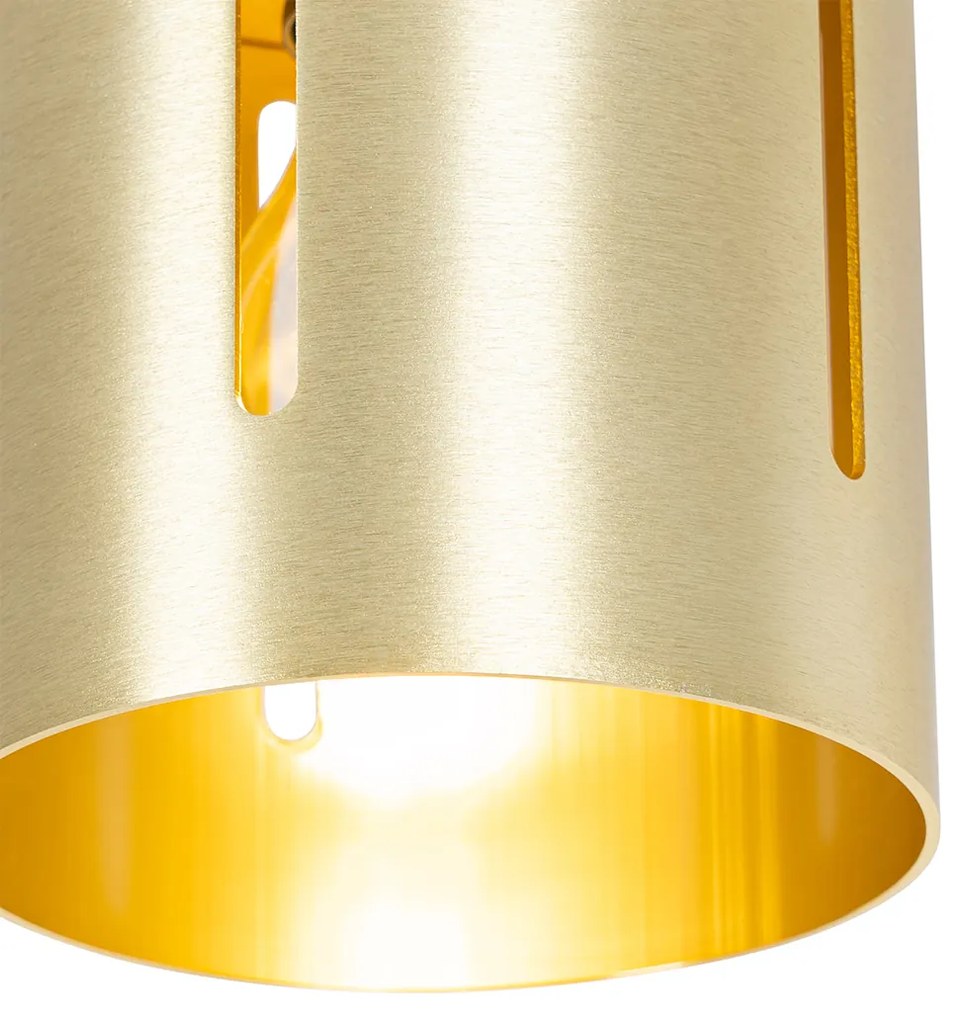 Plafonieră de design aurie - Yana