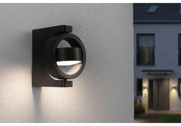 Aplică de exterior Paulmann 94406 LED/8W IP44 SWIVEA 230V